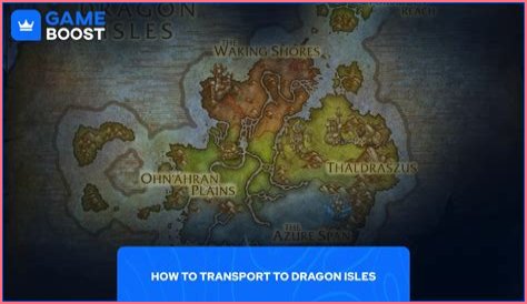 How do you get to the Dragon Isles in Dragonflight?